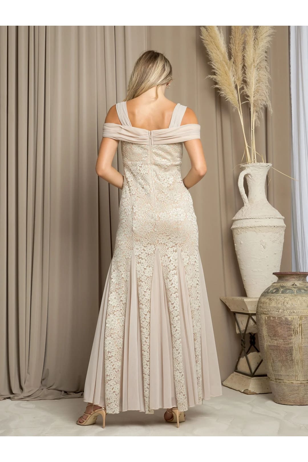Eva USA 3475 Long Formal Glitter Evening Dress - Formal Dresses