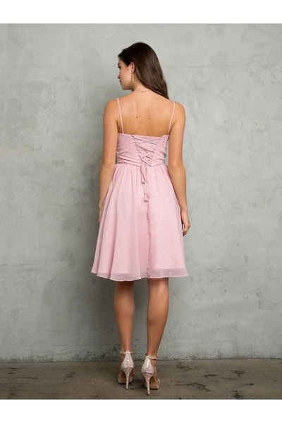 Eva USA 3481 Short Homecoming A Line Cocktail Dress - Cocktail Dresses