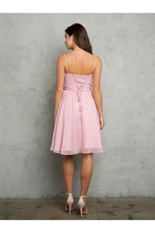 Eva USA 3481 Short Homecoming A Line Cocktail Dress - Cocktail Dresses