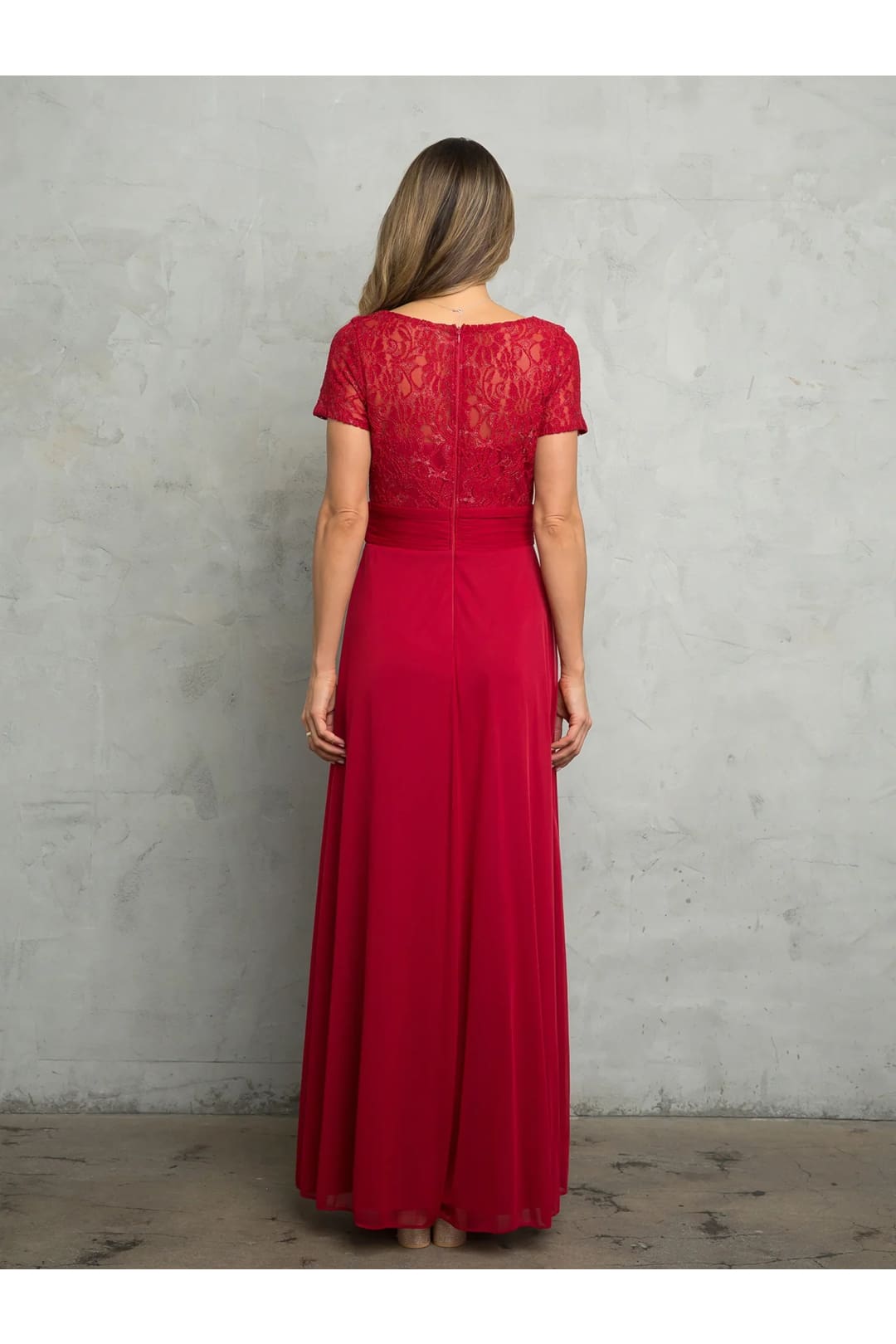Eva USA 3486 Long A Line Formal Mother of the Bride Dress - Mother of the Bride Dresses