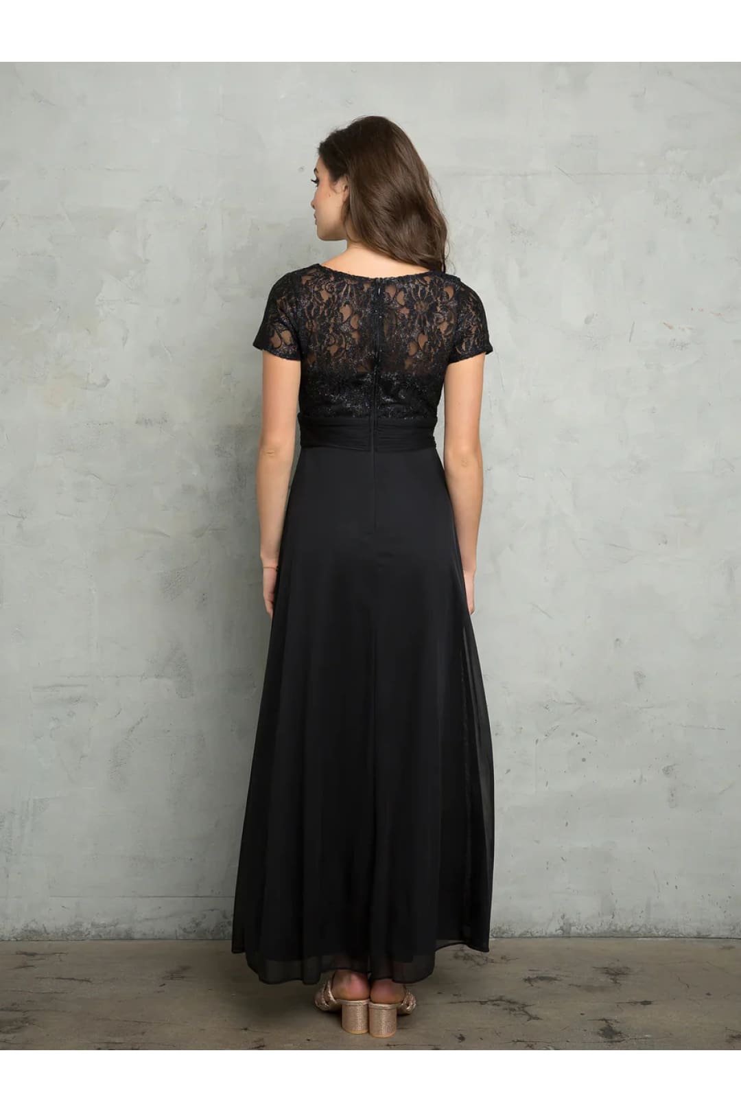 Eva USA 3486 Long A Line Formal Mother of the Bride Dress - Mother of the Bride Dresses