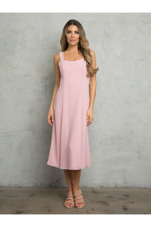 Eva USA 3489 MOB Lace Jacket Tea Length 2 Piece Dress - Dress