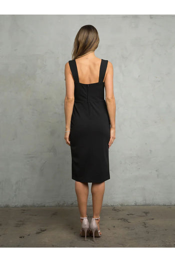 Eva USA 3493 Short Fitted Midi Cocktail Dress - Cocktail Dresses