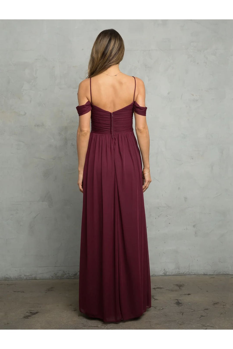 Eva USA 3494 Long A-Line Formal Prom Dress Empire Waist Evening Gown ...