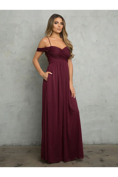 Eva USA 3494 Long A Line Formal Prom Dress - Prom Dresses