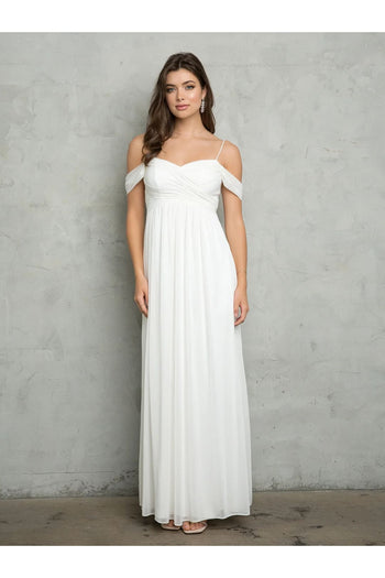 Wedding Dress Long Sweetheart Ruched Engagement Gown By Eva USA 3494