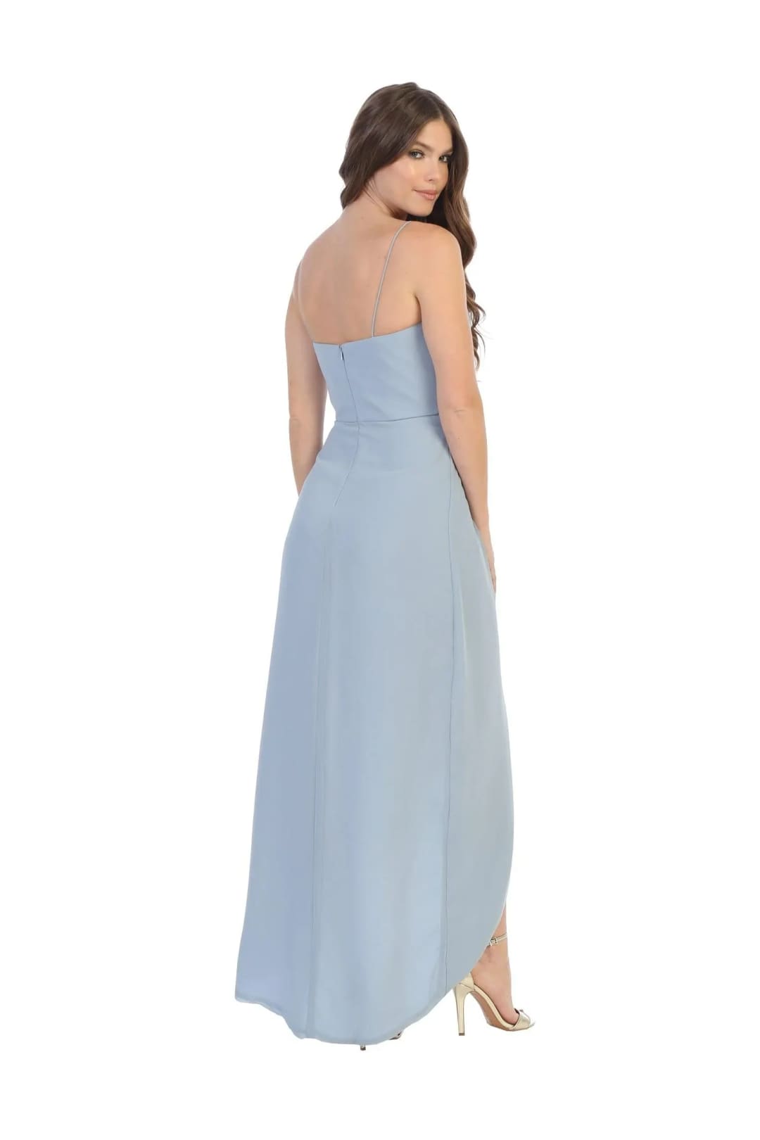 Eva USA 5192 High Low Bridesmaids Chiffon Dress - Bridesmaids Dress