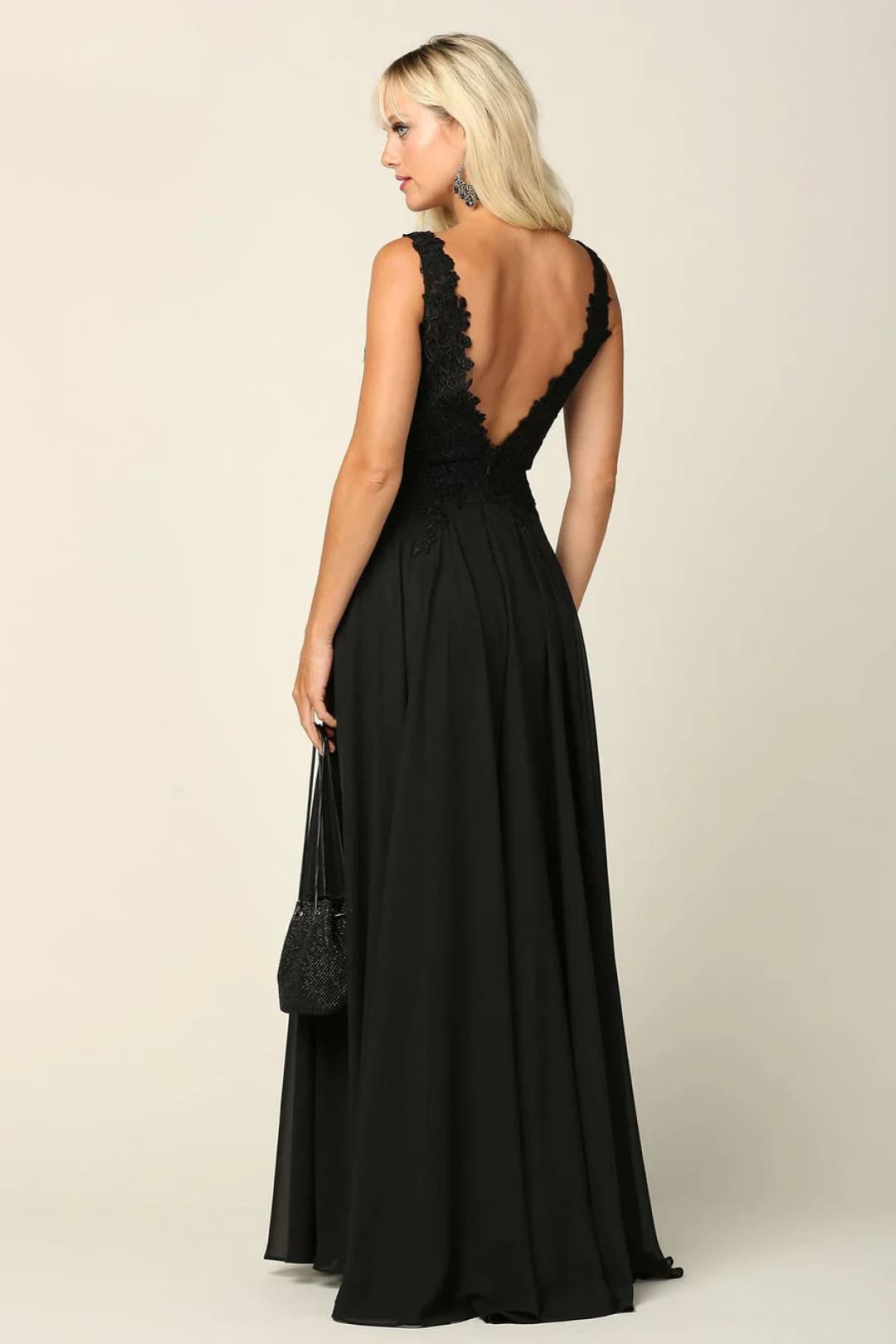 Eva USA 5201 Long Sleeveless Formal Evening Dress - Mother of he Bride Dress