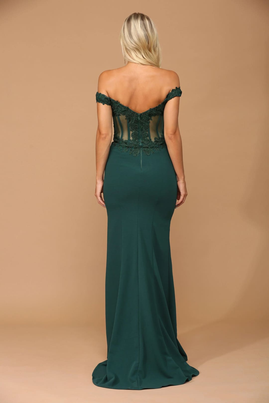 Eva USA 5237 Long Off Shoulder Formal Evening Prom Dress - Prom Long Dress