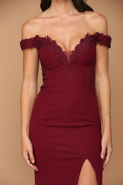 Eva USA 5237 Long Off Shoulder Formal Evening Prom Dress - Prom Long Dress