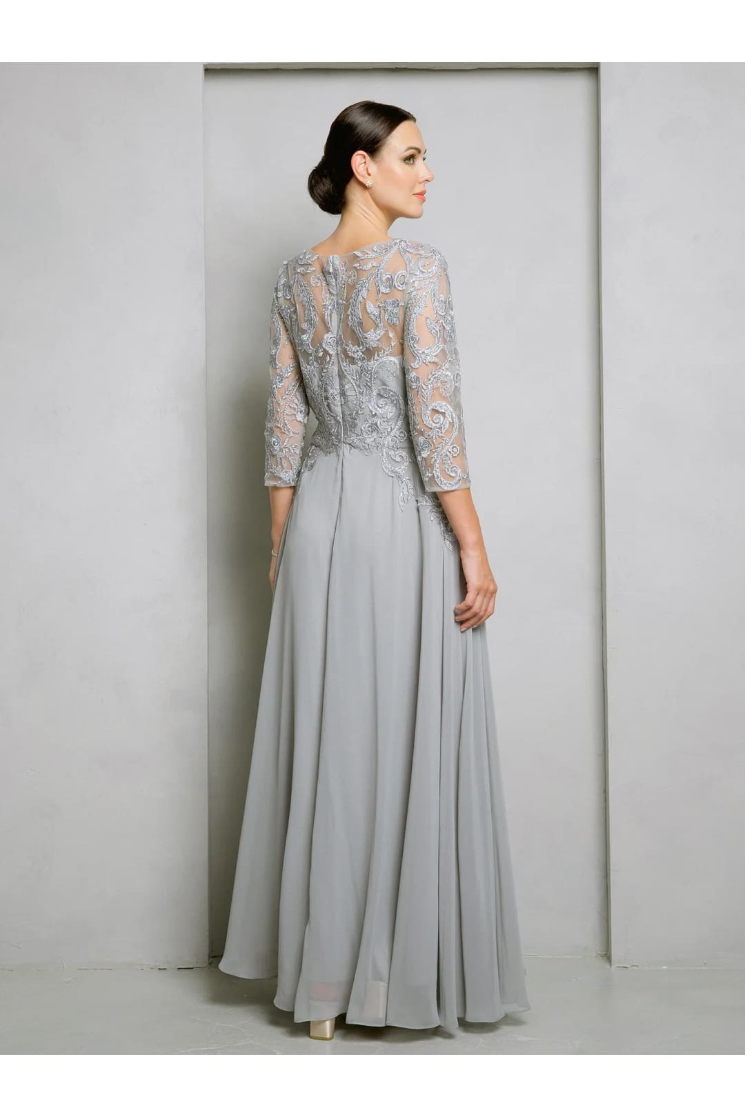 Eva USA 5248 Long Formal Mother of the Bride Dress - Mother of the Bride Dresses