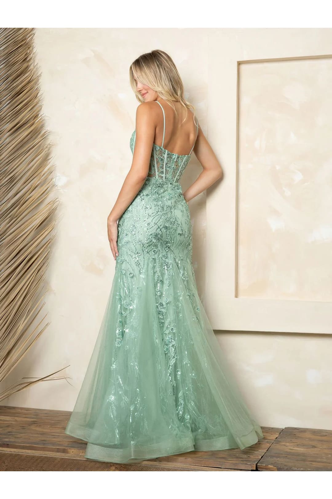 Eva USA 5251 Long Mermaid Formal Prom Dress - Prom Dresses