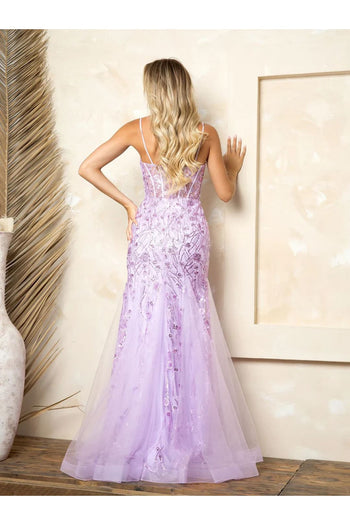 Eva USA 5251 Long Mermaid Formal Prom Dress - Prom Dresses