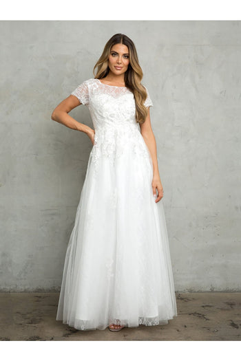 Mother of the Bride Dresses Long Lace A Line Mother of the Bride Dress Off White