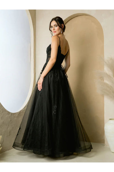 Eva USA 5270 Long A Line Formal Prom Dress - Prom Dresses