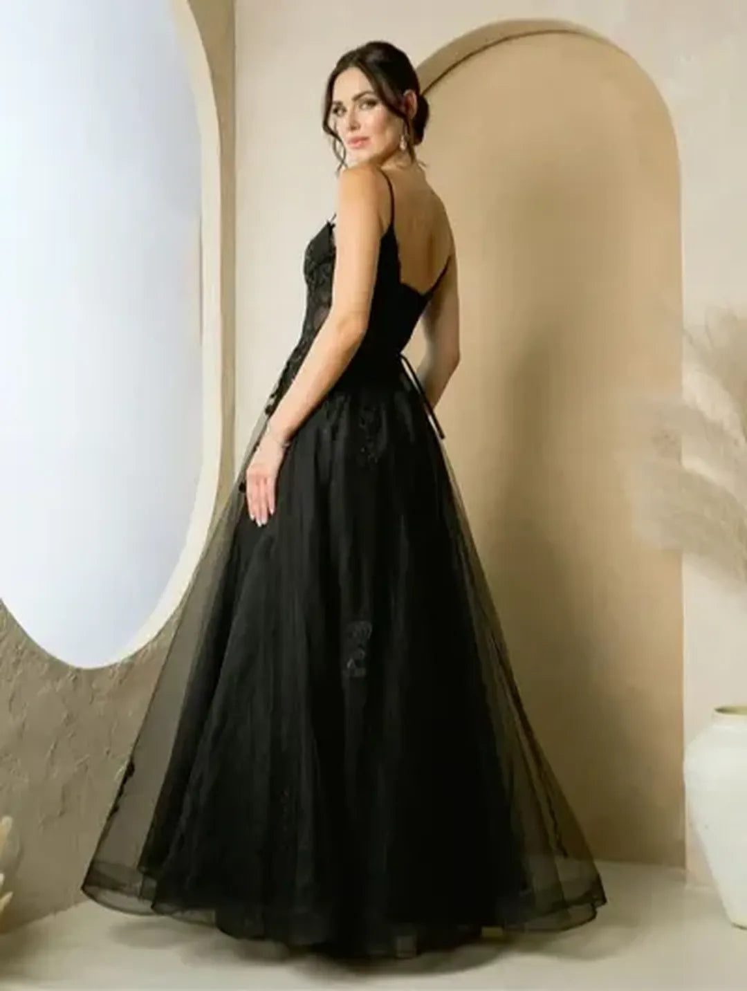 Eva USA 5270 Long A-Line Formal Prom Dress