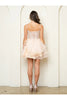 Eva USA 5281 Prom Short A Line Homecoming Glitter Cocktail Dress - Cocktail Dresses