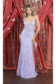 Prom Embroidered Evening Gown - Dress