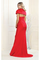 Pleated Fitted Mermaid Dress - Dress
