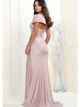 Mauve Bridesmaid Dresses in Satin and Plus Size Gowns by MQ1928