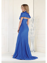 Royal Blue Bridesmaid Dresses in Satin and Plus Size Gowns by MQ1928