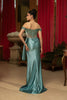 Evening Dress Sleeveless Ruched Long Prom Gown By Royal Queen RQ8173 - Dress