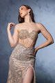Evening Dress Sleeveless Sequin Sheath Gala Gown By Royal Queen RQ8160 - Dress