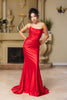 Evening Dress Straight Across Mermaid Gown By May Queen MQ2156 - Dress