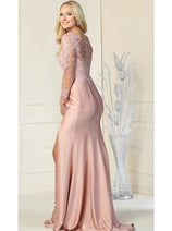 Evening Gown Long Sleeve