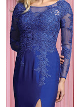 Evening Gown Long Sleeve