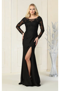 Special Occasion Dress - BLACK / 4