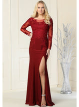 Evening Gown Long Sleeve
