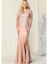 Evening Gown Long Sleeve