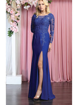 Evening Gown Long Sleeve