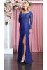 Special Occasion Dress - ROYAL BLUE / 4