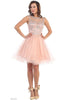 Sale! Exquisite Short Dress - Blush / 10