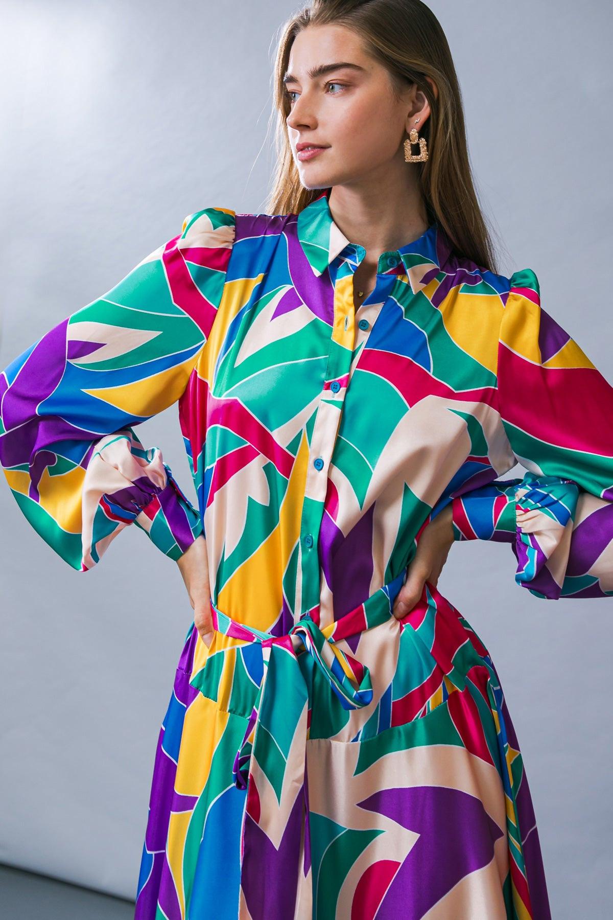 Flying Tomato BLUE FUCHSIA DRESSES