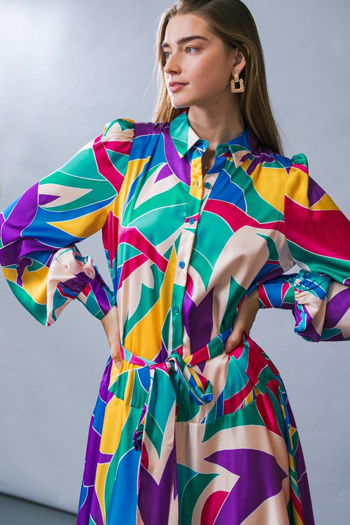 Flying Tomato BLUE FUCHSIA DRESSES