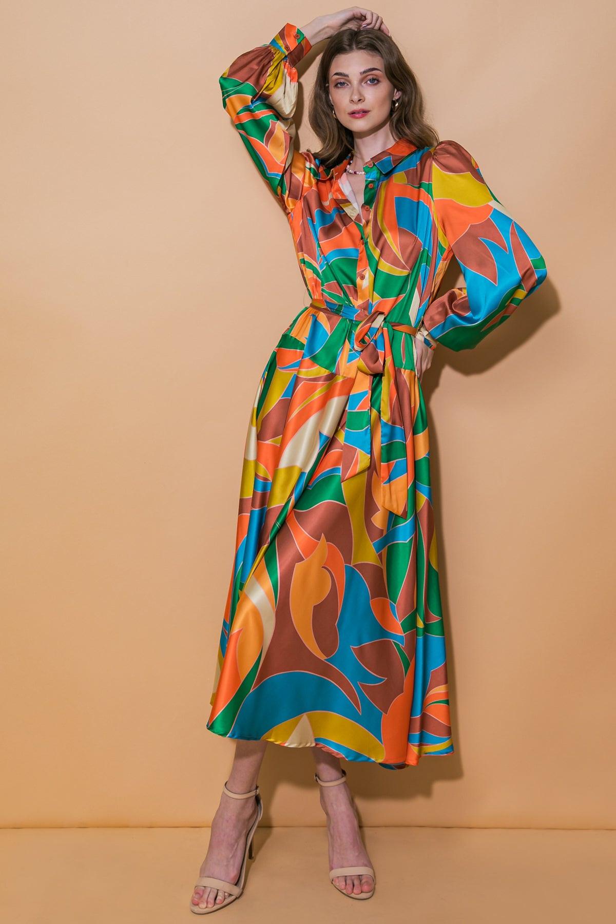 Flying Tomato BLUE FUCHSIA DRESSES