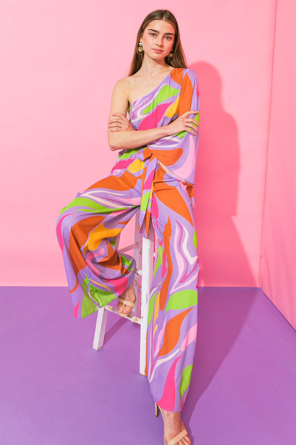 Flying Tomato LAVENDER JUMPSUIT