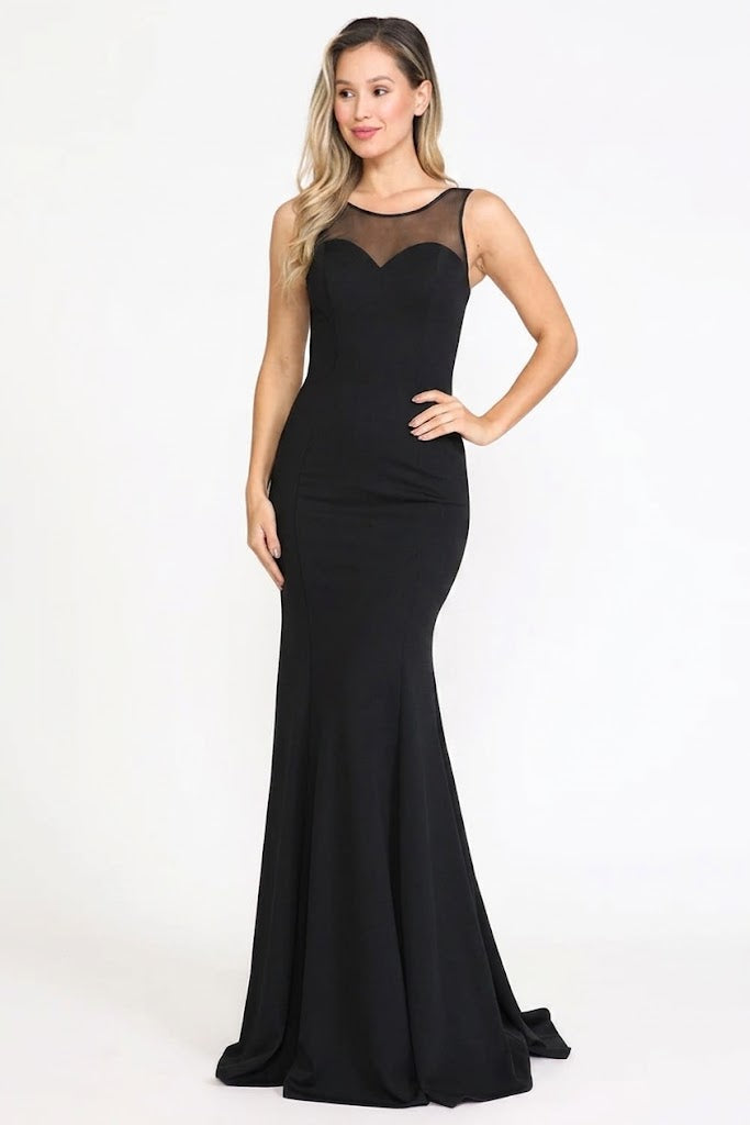 Vestido formal de hermandad para Rush de Poly USA 8148, traje largo