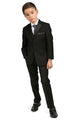 "Bronson JR" 5-Piece Black Tuxedo Set for Kids