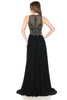 Final Sale Lenovia 8169 Halter Long Embroidered Dress - Dress