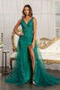 Fitted 3D Floral Applique Gown by Elizabeth K GL3011 - Long Formal Dresses