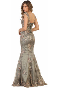 Fitted Corset Prom Gown