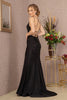 Fitted Lace-Up Back Jersey Gown by GLS Gloria GL3141 - Long Formal Dresses