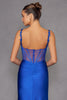 Fitted Long Cowl Neck Slit Dress by Juliet JT2518I - Long Formal Dresses