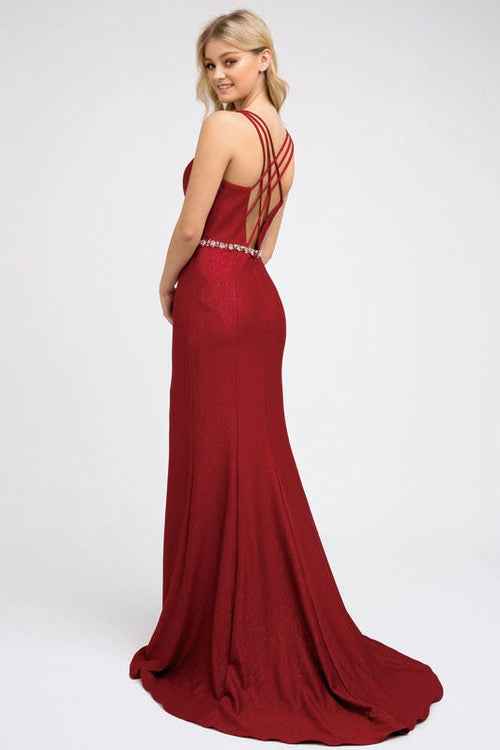 Juliet Navy Blue Long Formal Dresses