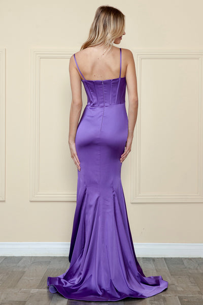 Poly USA 9008 Fitted Sweetheart Corset Gown