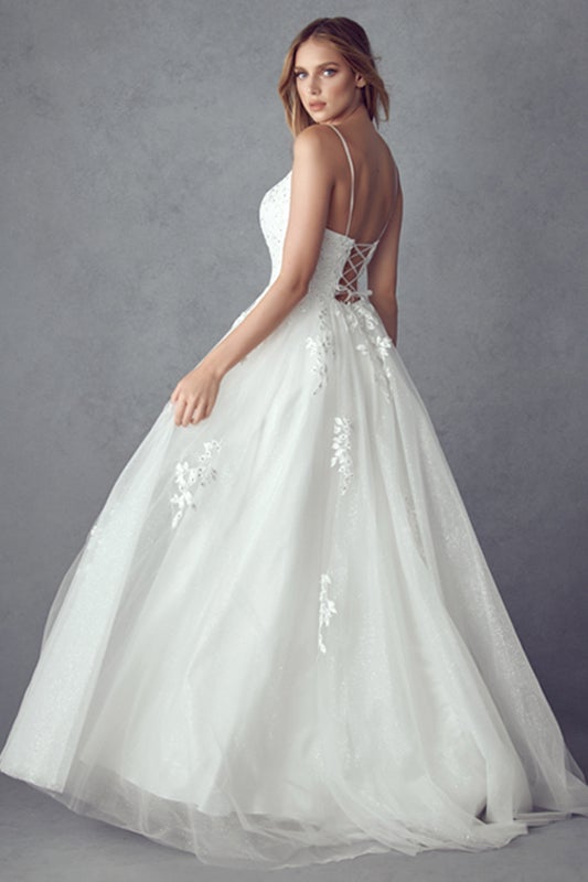 Juliet Off White Long Formal Dresses